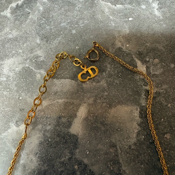 Dior Jewelry - Dior Gold Necklace - STAMPED
